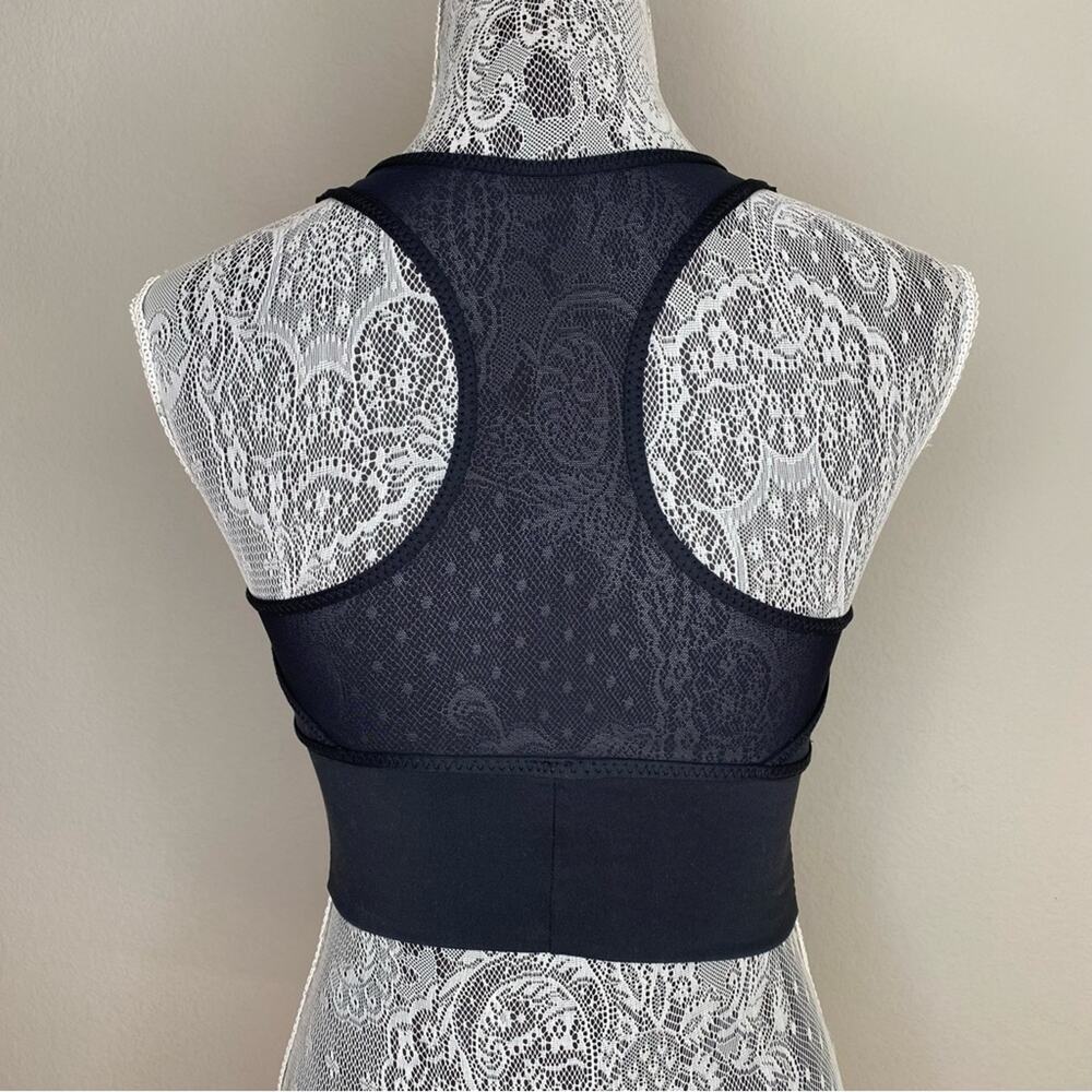 FREE PEOPLE Womens Black Pentagram Star Front Sports Bra Tank Top Size XS - Picture 4 of 5